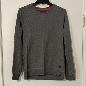 Sperry Gray and Orange Crewneck